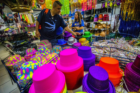 Karnevals-Shops in Sao Paulo