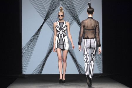 Maya Hansen Fashion Show auf der Mercedes-Benz Fashion Week Madrid AW 2017