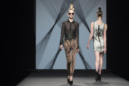 Maya Hansen Fashion Show auf der Mercedes-Benz Fashion Week Madrid AW 2017