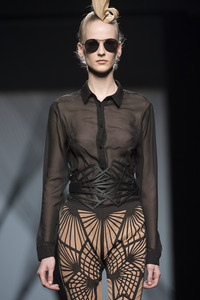 Maya Hansen Fashion Show auf der Mercedes-Benz Fashion Week Madrid AW 2017