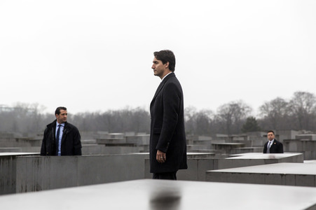 Justin Trudeau beim Holocaust-Mahnmal in Berlin