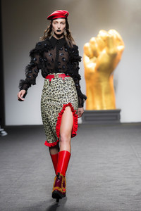 Ana Locking Fashion Show auf der Mercedes-Benz Fashion Week Madrid AW 2017