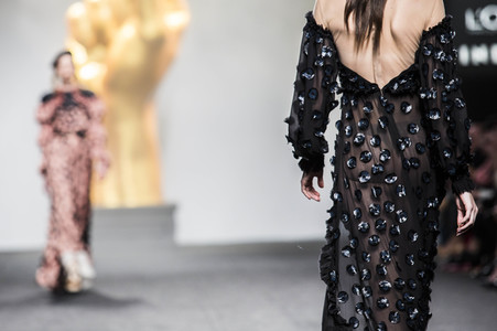Ana Locking Fashion Show auf der Mercedes-Benz Fashion Week Madrid AW 2017