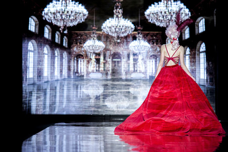 Andrés Sardá Fashion Show auf der Mercedes-Benz Fashion Week Madrid AW 2017