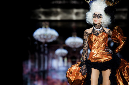 Andrés Sardá Fashion Show auf der Mercedes-Benz Fashion Week Madrid AW 2017