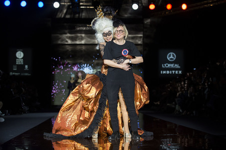 Andrés Sardá Fashion Show auf der Mercedes-Benz Fashion Week Madrid AW 2017