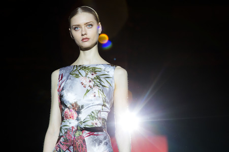 Hannibal Laguna Fashion Show auf der Mercedes-Benz Fashion Week Madrid AW 2017