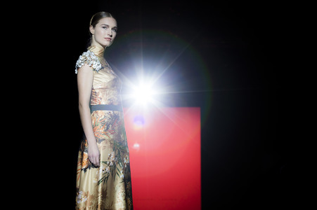 Hannibal Laguna Fashion Show auf der Mercedes-Benz Fashion Week Madrid AW 2017