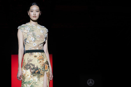 Hannibal Laguna Fashion Show auf der Mercedes-Benz Fashion Week Madrid AW 2017