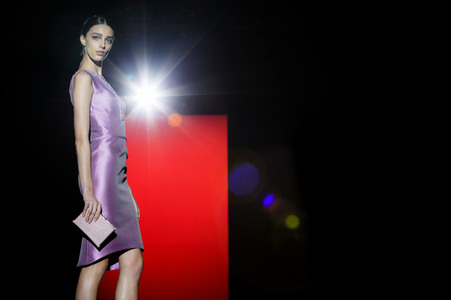 Hannibal Laguna Fashion Show auf der Mercedes-Benz Fashion Week Madrid AW 2017