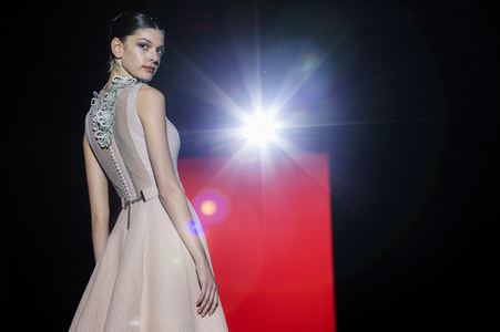 Hannibal Laguna Fashion Show auf der Mercedes-Benz Fashion Week Madrid AW 2017