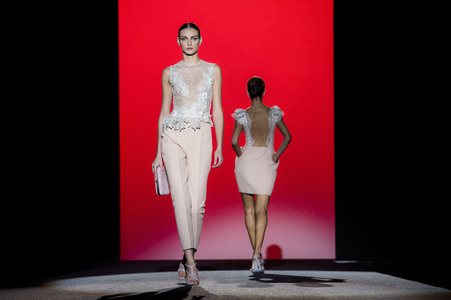 Hannibal Laguna Fashion Show auf der Mercedes-Benz Fashion Week Madrid AW 2017