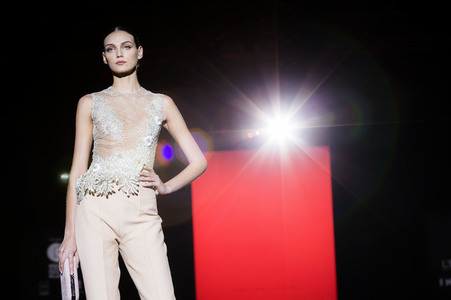 Hannibal Laguna Fashion Show auf der Mercedes-Benz Fashion Week Madrid AW 2017