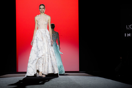 Hannibal Laguna Fashion Show auf der Mercedes-Benz Fashion Week Madrid AW 2017