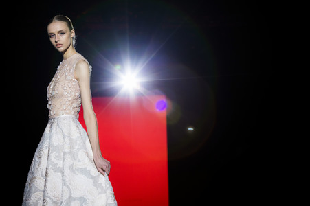 Hannibal Laguna Fashion Show auf der Mercedes-Benz Fashion Week Madrid AW 2017