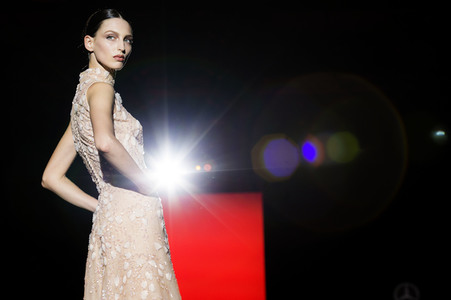 Hannibal Laguna Fashion Show auf der Mercedes-Benz Fashion Week Madrid AW 2017