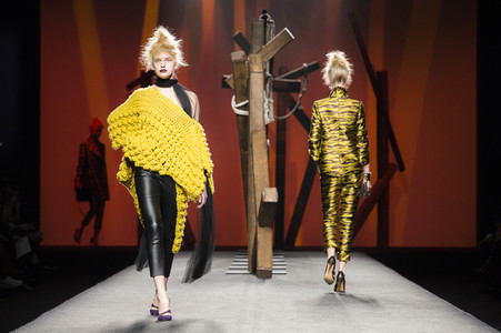 Ulises Mérida Fashion Show auf der Mercedes-Benz Fashion Week Madrid AW 2017