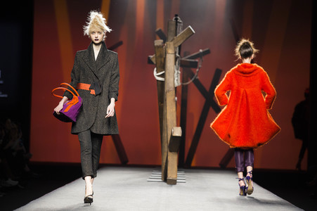 Ulises Mérida Fashion Show auf der Mercedes-Benz Fashion Week Madrid AW 2017