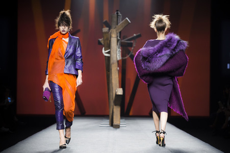 Ulises Mérida Fashion Show auf der Mercedes-Benz Fashion Week Madrid AW 2017