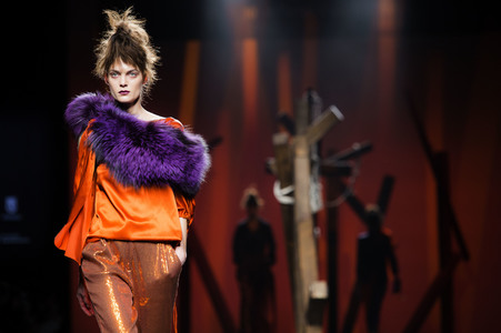 Ulises Mérida Fashion Show auf der Mercedes-Benz Fashion Week Madrid AW 2017