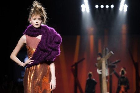 Ulises Mérida Fashion Show auf der Mercedes-Benz Fashion Week Madrid AW 2017