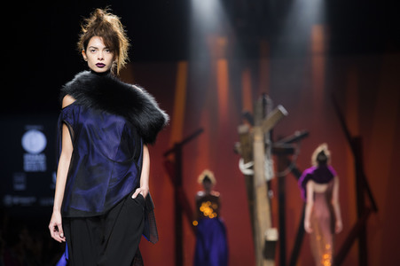 Ulises Mérida Fashion Show auf der Mercedes-Benz Fashion Week Madrid AW 2017
