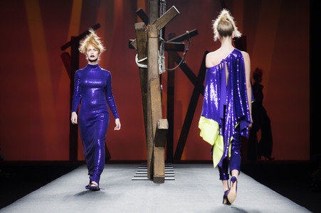 Ulises Mérida Fashion Show auf der Mercedes-Benz Fashion Week Madrid AW 2017