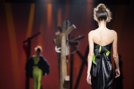 Ulises Mérida Fashion Show auf der Mercedes-Benz Fashion Week Madrid AW 2017