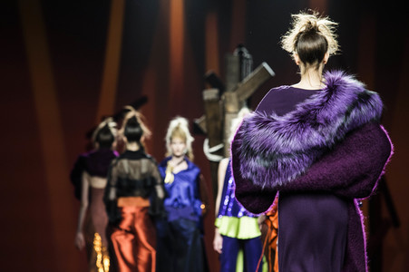 Ulises Mérida Fashion Show auf der Mercedes-Benz Fashion Week Madrid AW 2017