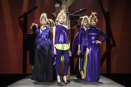 Ulises Mérida Fashion Show auf der Mercedes-Benz Fashion Week Madrid AW 2017