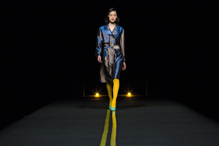 Moisés Nieto Fashion Show auf der Mercedes-Benz Fashion Week Madrid AW 2017