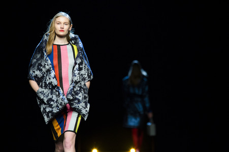 Moisés Nieto Fashion Show auf der Mercedes-Benz Fashion Week Madrid AW 2017