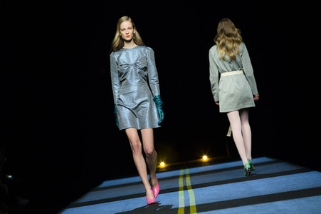 Moisés Nieto Fashion Show auf der Mercedes-Benz Fashion Week Madrid AW 2017