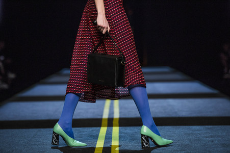 Moisés Nieto Fashion Show auf der Mercedes-Benz Fashion Week Madrid AW 2017
