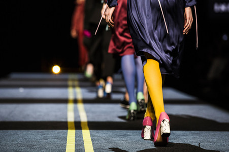 Moisés Nieto Fashion Show auf der Mercedes-Benz Fashion Week Madrid AW 2017