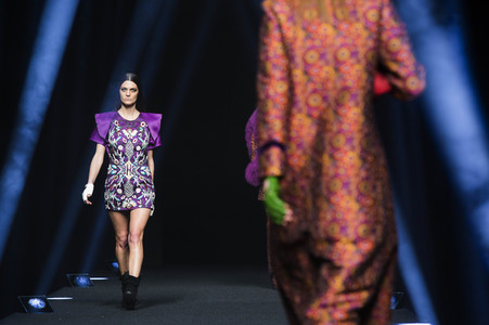 Alvarno Fashion Show auf der Mercedes-Benz Fashion Week Madrid AW 2017