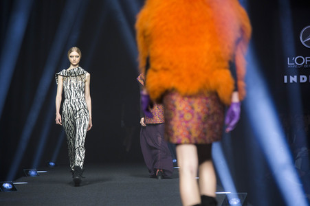 Alvarno Fashion Show auf der Mercedes-Benz Fashion Week Madrid AW 2017