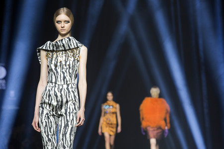 Alvarno Fashion Show auf der Mercedes-Benz Fashion Week Madrid AW 2017