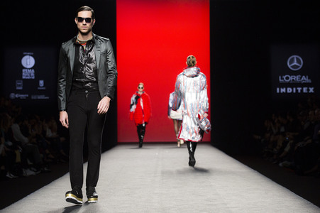 Custo Fashion Show auf der Mercedes-Benz Fashion Week Madrid AW 2017