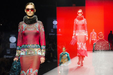 Custo Fashion Show auf der Mercedes-Benz Fashion Week Madrid AW 2017