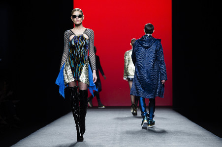 Custo Fashion Show auf der Mercedes-Benz Fashion Week Madrid AW 2017