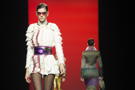 Custo Fashion Show auf der Mercedes-Benz Fashion Week Madrid AW 2017