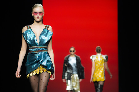 Custo Fashion Show auf der Mercedes-Benz Fashion Week Madrid AW 2017