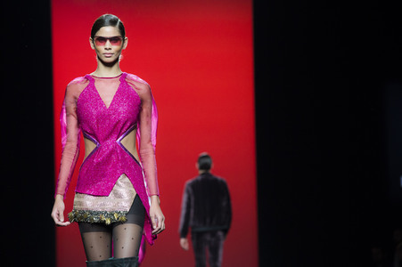 Custo Fashion Show auf der Mercedes-Benz Fashion Week Madrid AW 2017