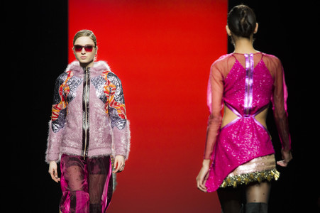 Custo Fashion Show auf der Mercedes-Benz Fashion Week Madrid AW 2017
