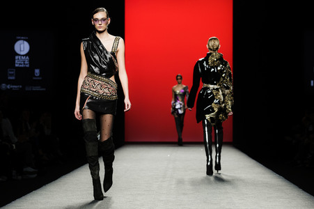 Custo Fashion Show auf der Mercedes-Benz Fashion Week Madrid AW 2017