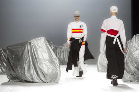 Maria ke Fisherman Fashion Show auf der Mercedes-Benz Fashion Week Madrid AW 2017