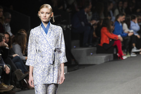 2nd Skin Fashion Show auf der Mercedes-Benz Fashion Week Madrid AW 2017