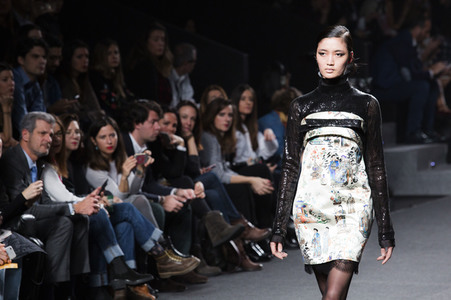 2nd Skin Fashion Show auf der Mercedes-Benz Fashion Week Madrid AW 2017
