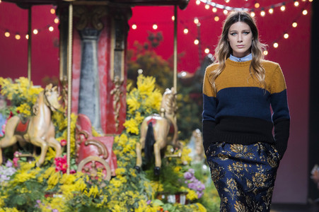 Jorge Vázquez Fashion Show auf der Mercedes-Benz Fashion Week Madrid AW 2017